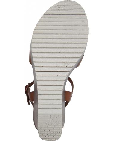 Zapatos de cuña CUMBIA  per Donna 30124 R1  ROJO-MARRON