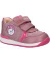 girl sports shoes GEOX B260LB 07744 B RISHON  C8J8N DK ROSE-FUCHSIA