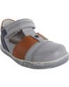 Schuhe KICKERS  für Junge 413540-10 TROPICALI  GRIS BLEU