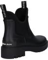 Woman Mid boots CALVIN KLEIN YW0YW01034 MID RAINBOOT CHELSEA  BDS BLACK