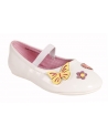girl Flat shoes Flower Girl 220401-B2040  WHITE-LINE