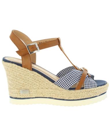 Woman Sandals Sprox 395603-B6600  NAVY-NATURAL