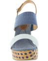 Zapatos de cuña Sprox  per Donna 385913-B6600  LIGHT BLUE-BLUE