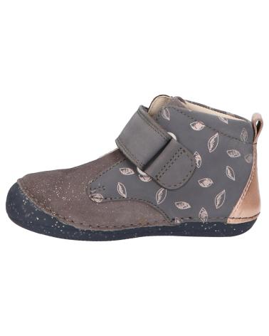 girl boots KICKERS 879027-10 SABIO GOAT  122 GRIS FONCE