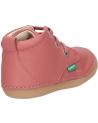 girl shoes KICKERS 829685-10 SONIZA CUIR SHEEP CFMF  132 ROSE ANTIQUE