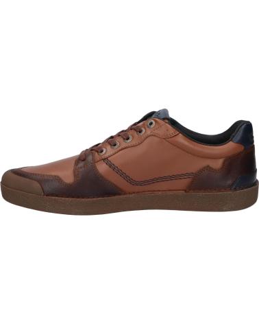 Chaussures KICKERS  pour Homme 912090-60 KICK TRIGOLO CUIR SPLIT  116 CAMEL COGNAC-MA