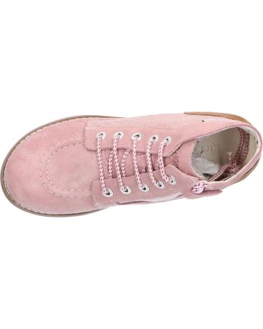 girl shoes KICKERS 785525-30 KOUKLEGEND BONT  133 ROSE MARRON