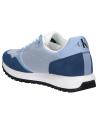 Scarpe sport CALVIN KLEIN  per Uomo YM0YM00583 RUNNER BOLD MONO  0G1 ICELAND BLUE-DARK DENIM-WHITE