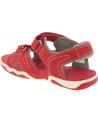 Woman and girl and boy Sandals TIMBERLAND A1QEV ADVENTURE  CHILI PEPPER