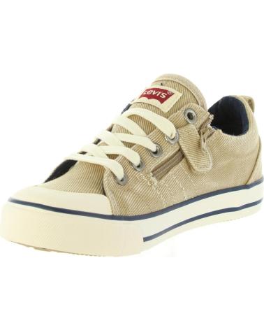 girl and boy Trainers LEVIS VALB0002T ALABAMA  0017 DK BEIGE