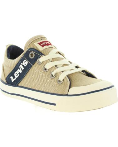 girl and boy Trainers LEVIS VALB0002T ALABAMA  0017 DK BEIGE
