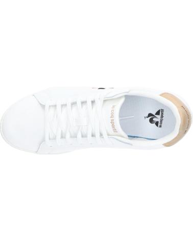 Zapatillas deporte LE COQ SPORTIF  de Hombre 2121223 COURTSET  OPTICAL WHITE-TAN