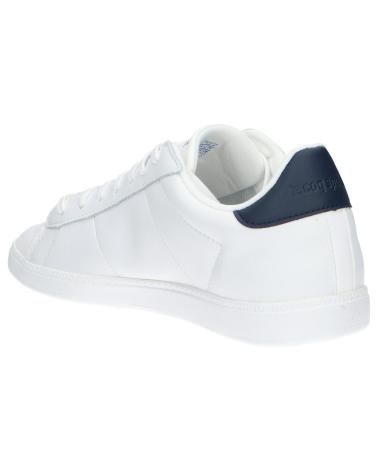 Zapatillas deporte LE COQ SPORTIF  de Hombre 2121224 COURTSET  OPTICAL WHITE-DRESS BLUE