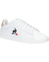 Zapatillas deporte LE COQ SPORTIF  de Hombre 2121223 COURTSET  OPTICAL WHITE-TAN