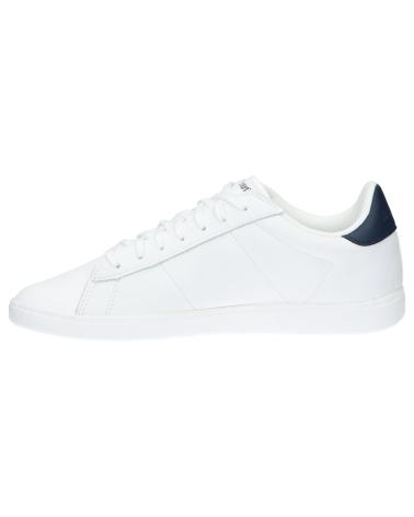 Zapatillas deporte LE COQ SPORTIF  de Hombre 2121224 COURTSET  OPTICAL WHITE-DRESS BLUE