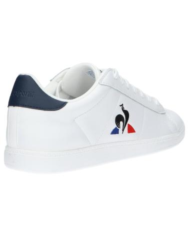 Zapatillas deporte LE COQ SPORTIF  de Hombre 2121224 COURTSET  OPTICAL WHITE-DRESS BLUE