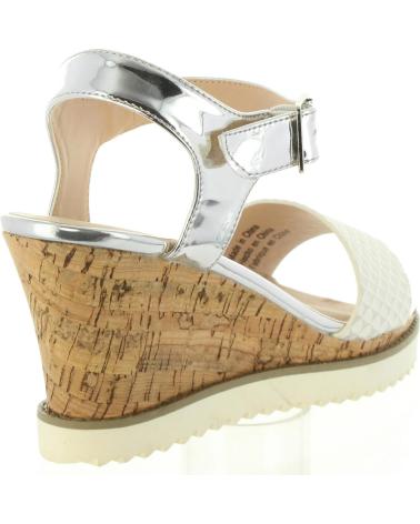 Woman Sandals Sprox 398786-B6600  WHITE-SILVER