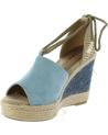 Woman Zapatos de cuña Sprox 393443-B6600  GREY BLUE-TAUPE