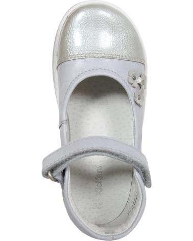 girl shoes KICKERS 413501-10 TREMIMI  GRIS CLAIR