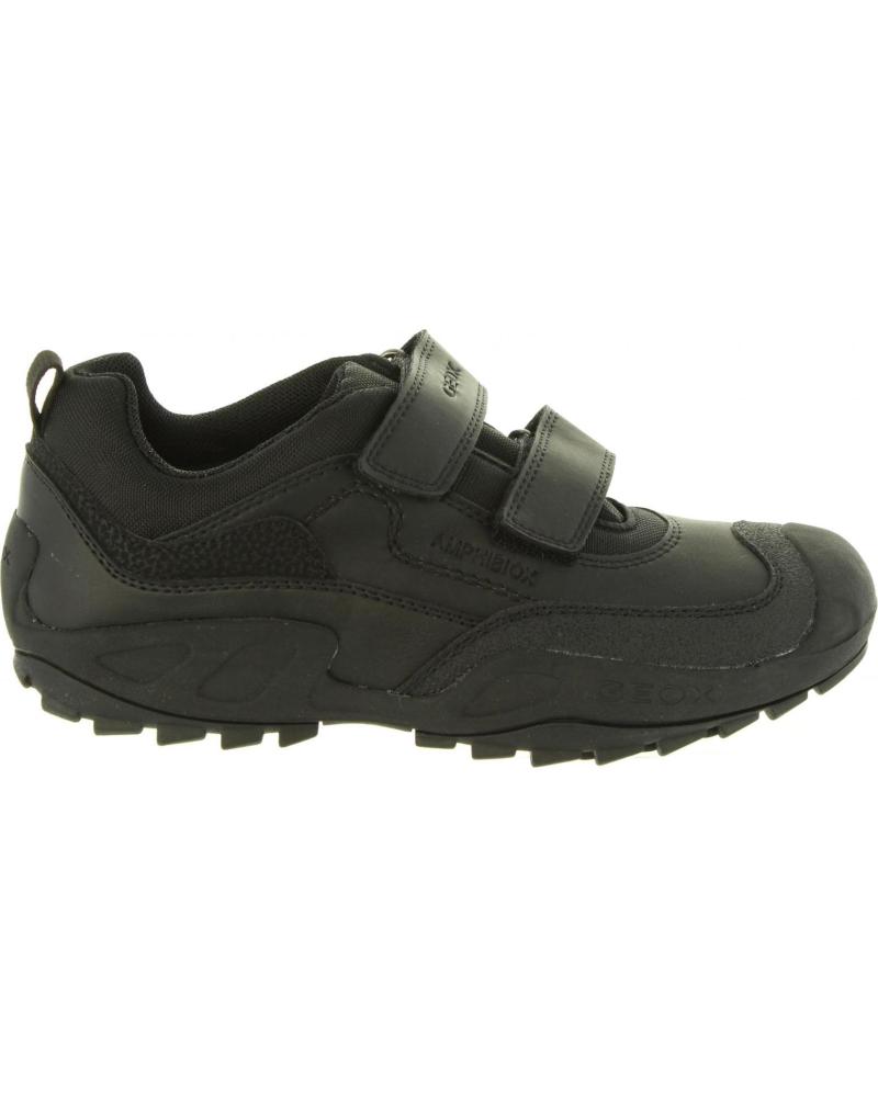 boy shoes GEOX J841WB 05411 J NEW SAVAGE  C9999 BLACK