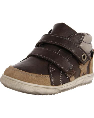 boy Mid boots One Step 183050-B1070 TAUPE-D BROWN