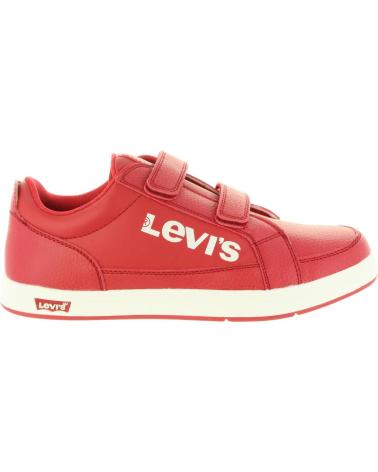 Woman and girl and boy Zapatillas deporte LEVIS VGRA0013S GRANIT  0047 RED