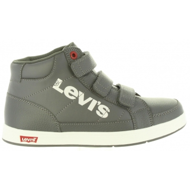 Woman and girl and boy Trainers LEVIS VGRA0011S GRACE  0028 GREY