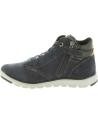 girl and boy Mid boots GEOX J843NA 022BC J XUNDAY  C0045 NAVY-BLACK
