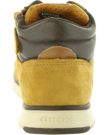girl and boy Mid boots GEOX J843NA 022BC J XUNDAY  C2286 DK YELLOW