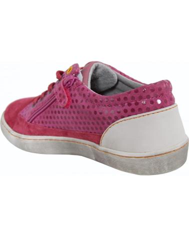 girl and boy shoes KICKERS 469382-30 LYLIAN  FUCHSIA IMPRIME