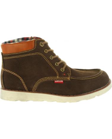 Woman and girl and boy boots LEVIS VIND0002L INDIANA  0018 DK BROWN