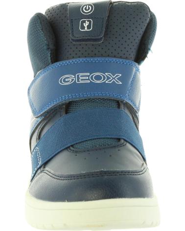 girl and boy Mid boots GEOX J847QA 05411 J XLED  C4002 NAVY