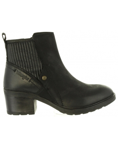 Woman Mid boots WRANGLER WL182541 VAIL  BLACK