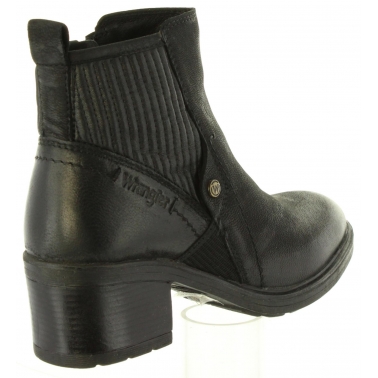 Woman Mid boots WRANGLER WL182541 VAIL  BLACK