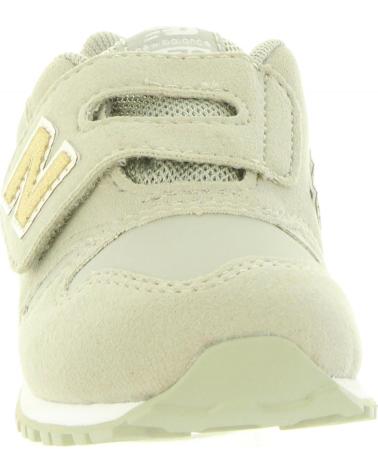 girl and boy sports shoes NEW BALANCE KV373GUI  BEIGE