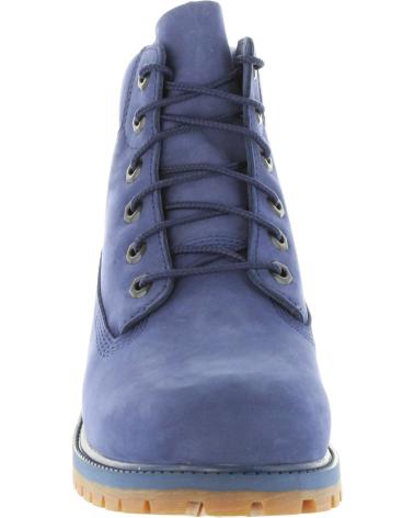 Woman and girl and boy boots TIMBERLAND A1VCV 6 IN PREMIUM  DARK BLUE