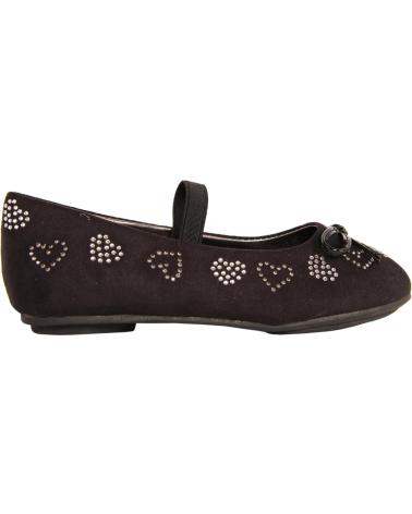 girl Flat shoes Flower Girl 195632-B2040  BLACK