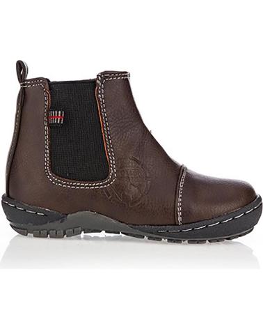 boy Mid boots One Step 190160-B101 D BROWN-D TAUPE