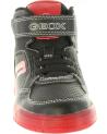 Zapatillas deporte GEOX  de Niño J825PC 0BCBU J KOMMODOR  C0048 BLACK-RED