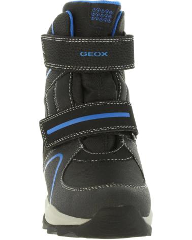 boy boots GEOX J840BB 011CE J ORIZONT  C0245 BLACK-ROYAL