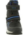 boy boots GEOX J840BB 011CE J ORIZONT  C0245 BLACK-ROYAL