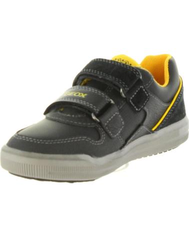 boy shoes GEOX J844AC 05422 J ARZACH  C0054 BLACK-YELLO