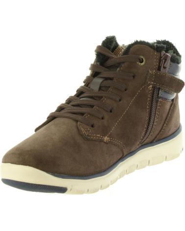 Botines GEOX  de Niño J843NH 022BC J XUNDAY  C0947 BROWN-NAVY