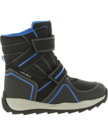 boy boots GEOX J840BB 011CE J ORIZONT  C0245 BLACK-ROYAL