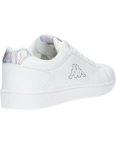 Zapatillas deporte KAPPA  pour Femme et Fille et Garçon 331C1GW ADENIS  A1J WHITE-IRIDESCENT