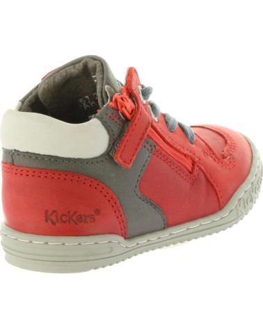 Schuhe KICKERS  für Mädchen und Junge 572131-10 JOUJOU  12 GRIS