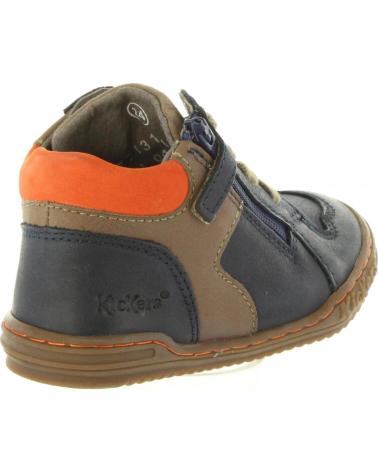 Schuhe KICKERS  für Mädchen und Junge 572131-10 JOUJOU  91 MARRON