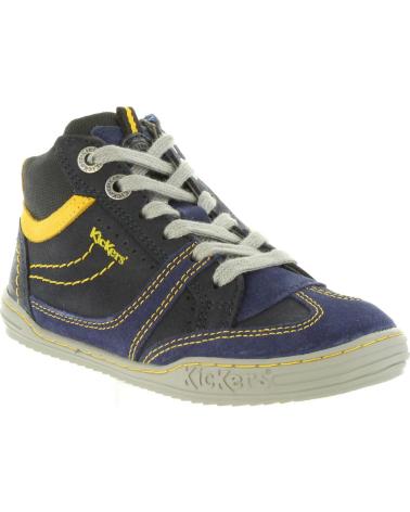 Sneaker KICKERS  für Mädchen und Junge 661470-30 JIROMA  10 MARINE