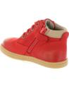 girl and boy Mid boots KICKERS 537935-10 TACKLAND  4 ROUGE
