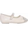 girl Flat shoes Flower Girl 850871-B2040  SILVER-WHITE